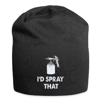 Vehicle Painter I'd Spray That - Jersey Beanie - black - Front