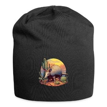 Armadillo Gürteltiere Gürteltier - Jersey-Beanie - Schwarz - Vorne
