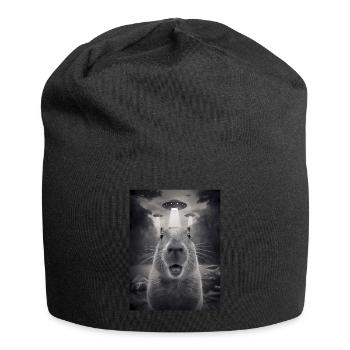 Capybara Selfie OVNI Extraterrestres Drôles D’animaux Photos - Bonnet en jersey - noir - Devant