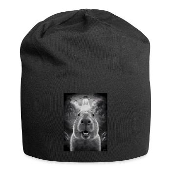 Capybara Selfie OVNI Extraterrestres Drôles D’animaux Photos - Bonnet en jersey - noir - Devant