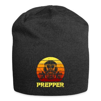 Prepper Doomsday Survivor - Jersey-Beanie - Anthrazit - Vorne
