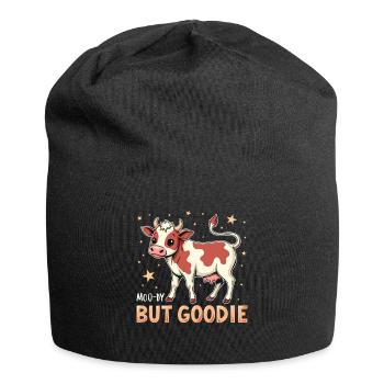 Cows Moo Cow Moo Cattle Dairy Cow Dairy Farmer - Jersey Beanie - black - Front