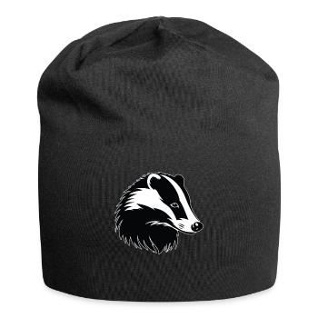 Badger Dachse Dachs - Jersey-Beanie - Schwarz - Vorne