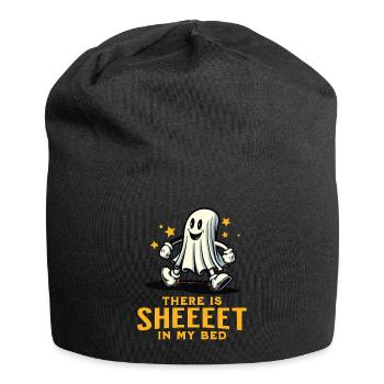 Costume d’Halloween Drôle Fantômes Disant Effrayant - Bonnet en jersey - noir - Devant