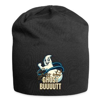 Devine quoi? Cul fantôme ! Drôle de dicton fantôme - Bonnet en jersey - noir - Devant