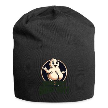 Funny Ghost Saying Halloween Costume - Jersey Beanie - black - Front