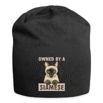 Siamese Cat Siamese Cat - Jersey Beanie - black - Front