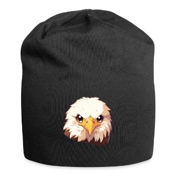 Bald Eagle Weißkopfseeadler - Jersey Beanie - black - Front