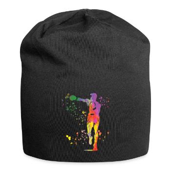Boxing Fighter Kids Boxing Match Boxer - Jersey Beanie - black - Front