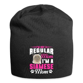 Siamese Cat Siamese Cat - Jersey Beanie - black - Front