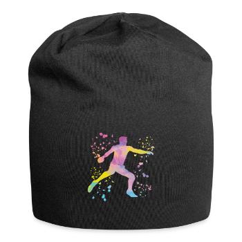 Diskuswerfer Colorsplash Diskuswurf - Jersey-Beanie - Schwarz - Vorne