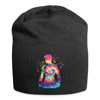 Boxing Fighter Kids Boxing Match Boxer - Jersey Beanie - black - Front