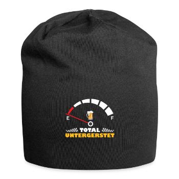 Total Untergersted Bier Trinker Bayern - Jersey-Beanie - Schwarz - Vorne