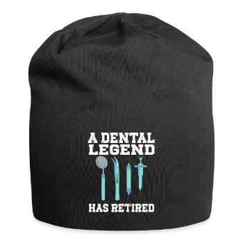 Dentist Dental - Jersey-Beanie - Schwarz - Vorne