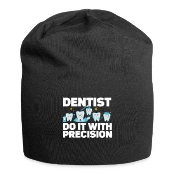 Dentist Dental - Jersey-Beanie - Schwarz - Vorne