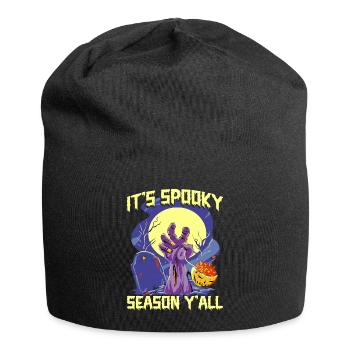 Halloween Ts Spooky Season Y’all - Bonnet en jersey - noir - Devant
