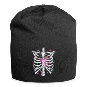 Halloween Costume Zombie Pumpkin Blood Spirit Party - Jersey Beanie - black - Front