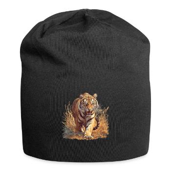 Tiger - Jersey-Beanie - Schwarz - Vorne
