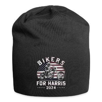 Bikers For Harris Kamala 2024 - Jersey-Beanie - Schwarz - Vorne