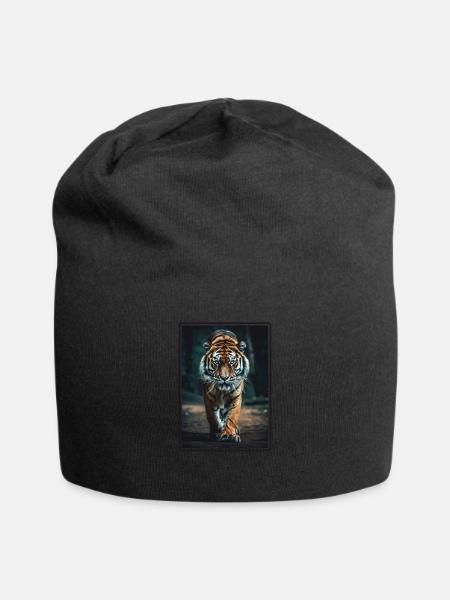 Tiger - Jersey Beanie - black