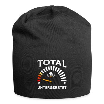 Bière Vide totalement sous-estimée Recharge de bière - Bonnet en jersey - noir - Devant