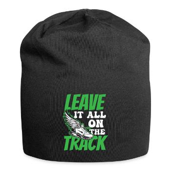 Leichtathletik Leichtathletikspiele - Jersey-Beanie - Schwarz - Vorne