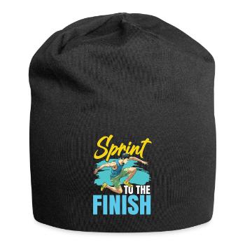 Leichtathletik Leichtathletikspiele - Jersey-Beanie - Schwarz - Vorne