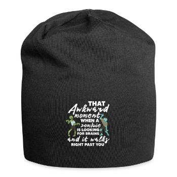 Zombie Zombie-Jäger Zombieapokalypse Geschenk - Jersey-Beanie - Schwarz - Vorne