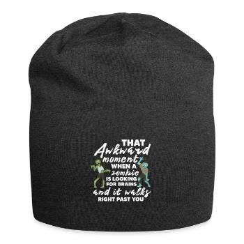 Zombie Zombie-Jäger Zombieapokalypse Geschenk - Jersey-Beanie - Anthrazit - Vorne