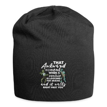 Zombie - Jersey-Beanie - Schwarz - Vorne