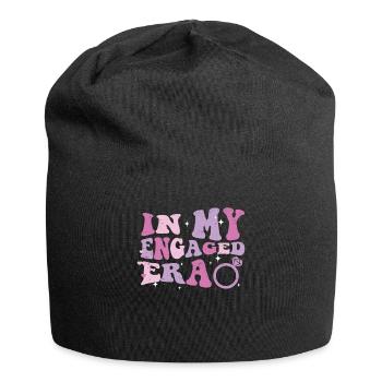 Junggesellin - Jersey-Beanie - Schwarz - Vorne