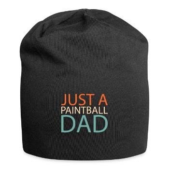 Paintball Just A Paintball Dad - Jersey-Beanie - Schwarz - Vorne