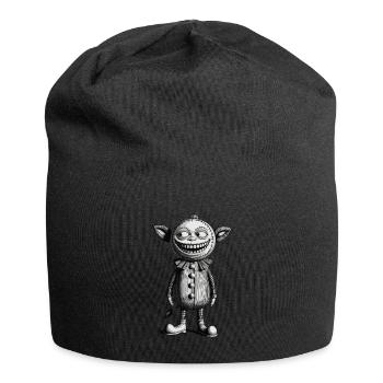 Gruseliges Monster Design Halloween Gnome Outfit - Jersey-Beanie - Schwarz - Vorne