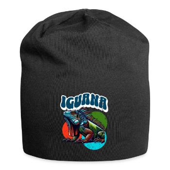 Iguana - Jersey Beanie - black - Front