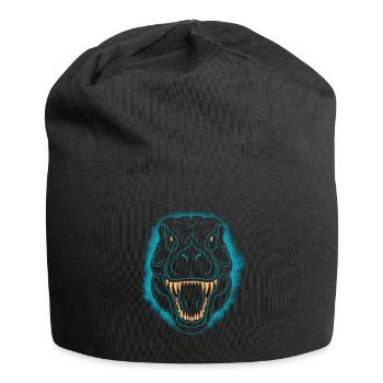 Halloween Kostüm Kürbis Scary Spooky Horror Party - Jersey-Beanie - Schwarz - Vorne