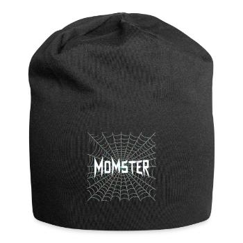 Halloween Kostüm Kürbis Scary Spooky Horror Party - Jersey-Beanie - Schwarz - Vorne