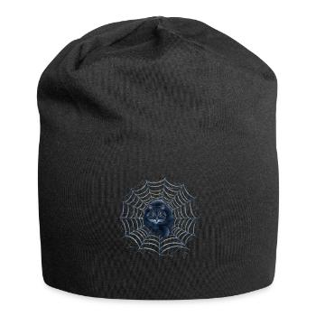 Halloween Kostüm Kürbis Scary Spooky Horror Party - Jersey-Beanie - Schwarz - Vorne