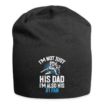 Lutte Papa Lutteur Fête des Pères Hommes - Bonnet en jersey - noir - Devant