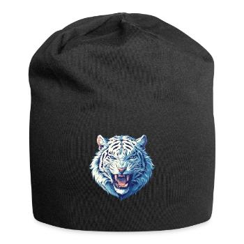 Tigre blanc Weiße Tigre Weißer Tigre - Bonnet en jersey - noir - Devant