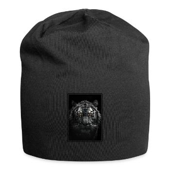 Tigre blanc Weiße Tigre Weißer Tigre - Bonnet en jersey - noir - Devant