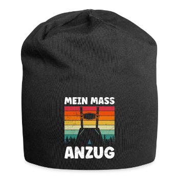 Das ist mien Mass Anzug Maß Bier - Jersey-Beanie - Schwarz - Vorne