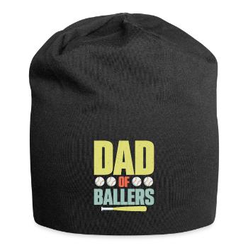 Dad Of Ballers Father Baseball - Jersey-Beanie - Schwarz - Vorne