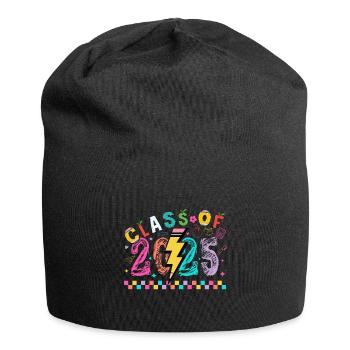 Class of 2025 Senior 2025 Back To School 2025 - Jersey Beanie - black - Front