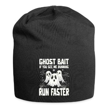 Appât fantôme Paranormal Chasseur de fantômes - Bonnet en jersey - noir - Devant