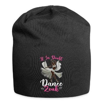 Witziger Zouk Tänzer Spruch - Jersey-Beanie - Schwarz - Vorne