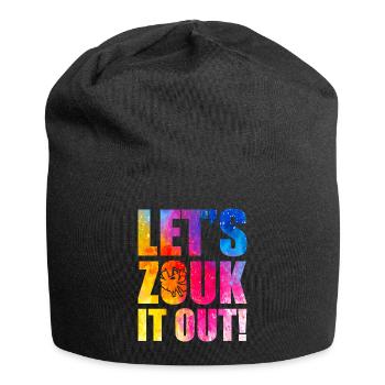 Witziger Zouk Tänzer Spruch - Jersey-Beanie - Schwarz - Vorne