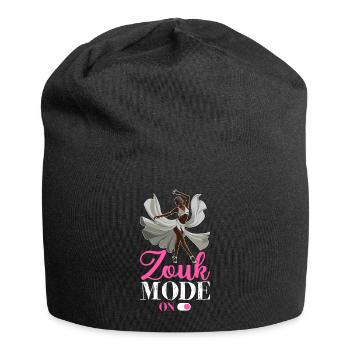 Witziger Zouk Tänzer Spruch - Jersey-Beanie - Schwarz - Vorne