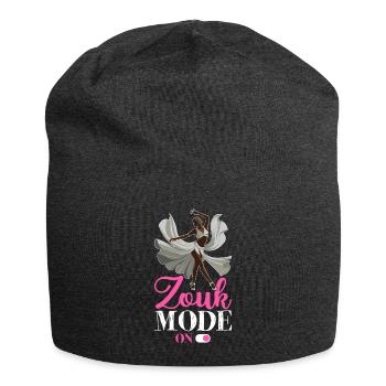 Witziger Zouk Tänzer Spruch - Jersey-Beanie - Anthrazit - Vorne