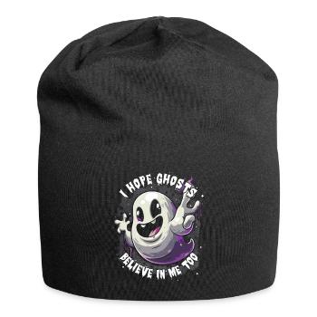 Appât fantôme Paranormal Chasseur de fantômes - Bonnet en jersey - noir - Devant