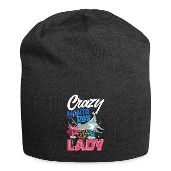 Ocean Animal Diving Stingray Mantarochen - Jersey-Beanie - Anthrazit - Vorne